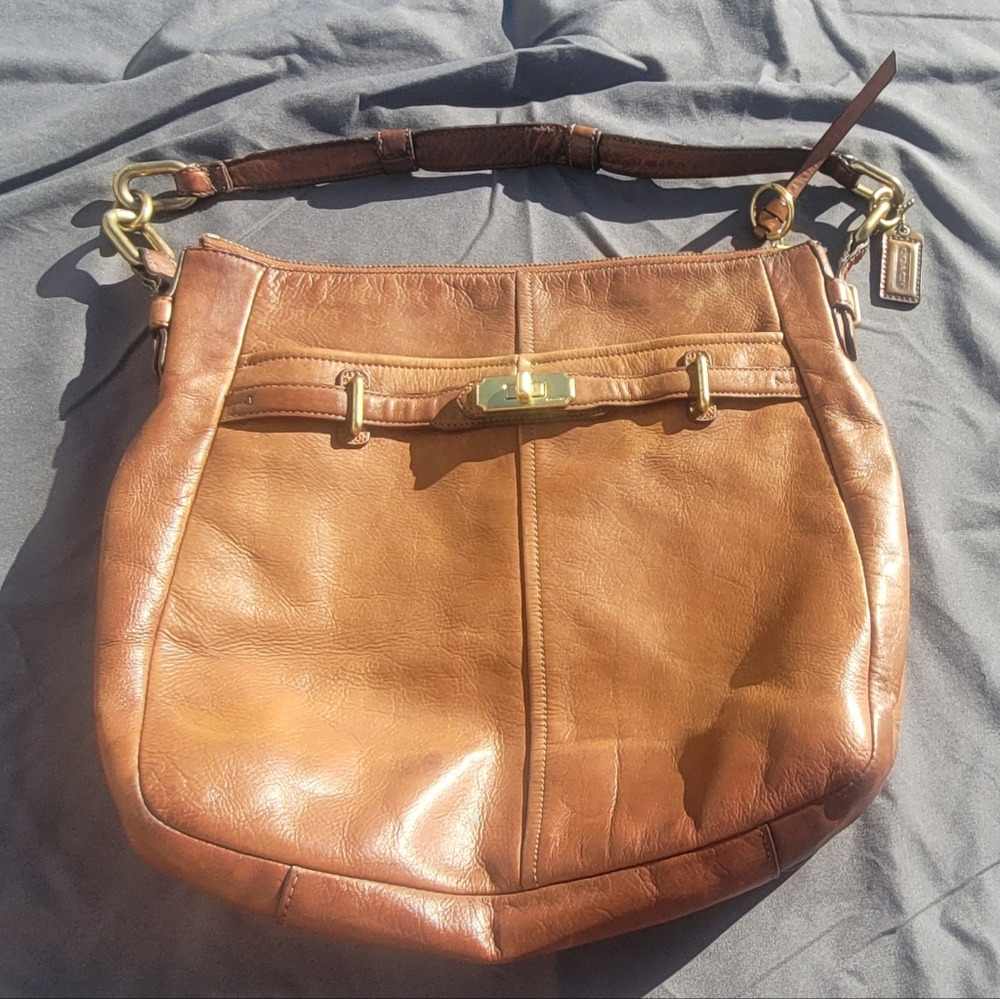 Geniune Coach Bag Real Leather